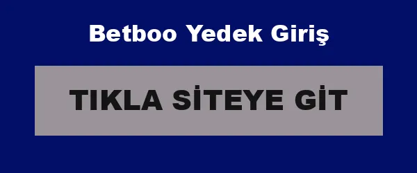 Betboo Yedek Giriş infografik
