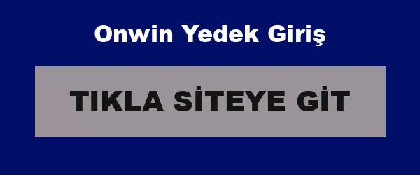 Onwin Yedek Giriş infografik