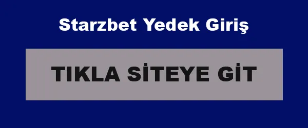 Starzbet Yedek Giriş infografik