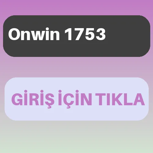 Onwin Mobil giriş yap